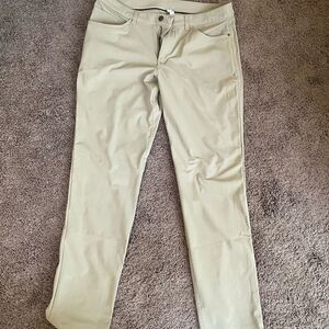 Lululemon ABC tan beige pants